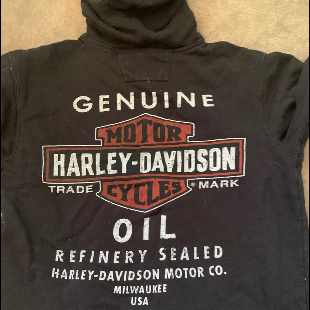harley davidson ZIP UP